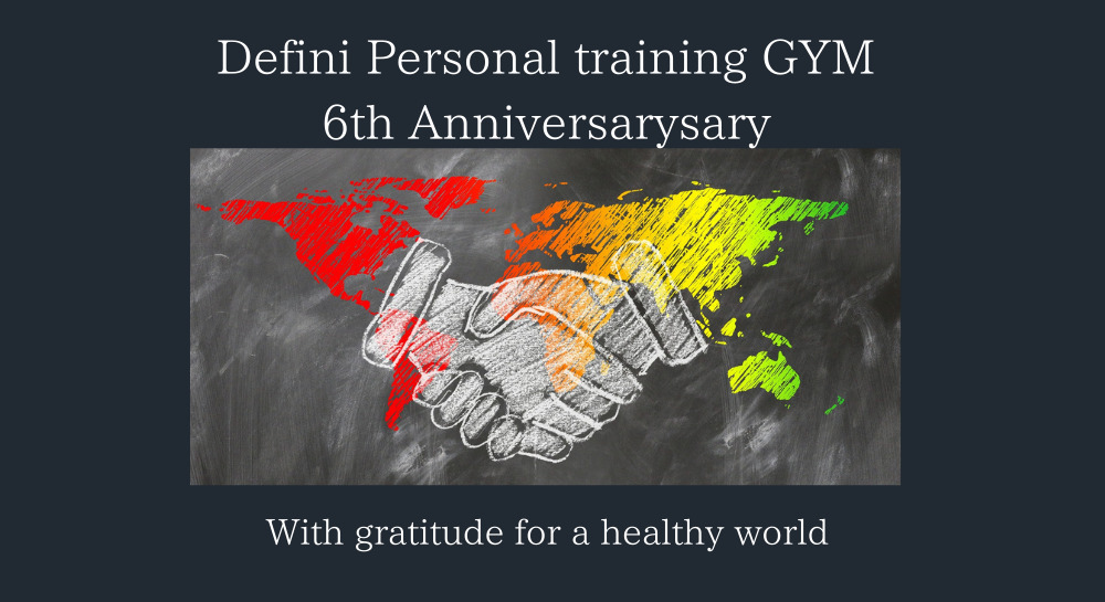 Defini Personal training GYM 6th Anniversarysary