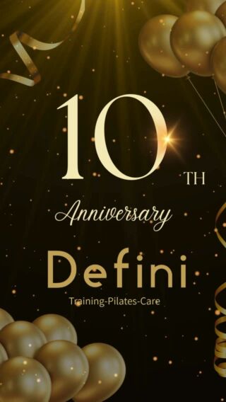 10月10日10時✨
Definiは、皆さまのおかげで10周年を迎えることができました。
この10年を振り返ると、
本当に多くのお客様に支えていただき、
たくさんの出会いに恵まれて、
今のDefiniがあります。
「町医者のように、目の前の人に全力で向き合いたい」
そんな想いで始まった私たちの小さなジムが、
ここまで歩んでこられたのは、
信じて通い続けてくださった皆さまのおかげです。
心より、感謝申し上げます。
これからも、皆さまが
“人生に挑戦できる心と身体”を育めるよう、
ひとつひとつの時間を大切に積み重ねていきます。
そして、未来の子どもたちが
健康で笑顔あふれる社会で生きていけるように。
私たちはこれからも、
今、目の前にいるお客様に全力で向き合いながら、
信頼していただける場所を育ててまいります。
いつも本当にありがとうございます。
これからもどうぞよろしくお願いいたします。
Defini 
— 10th Anniversary —